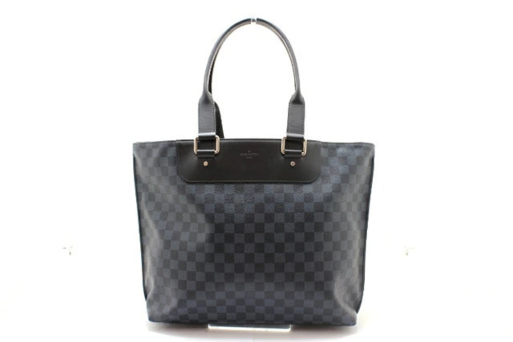 LOUIS VUITTON Cabas Voyage Tote Bag Damier Cobalt Blue